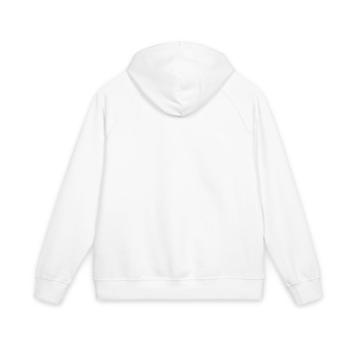 Iyawó White Crown Organic Cotton Hoodie product mockup view 3