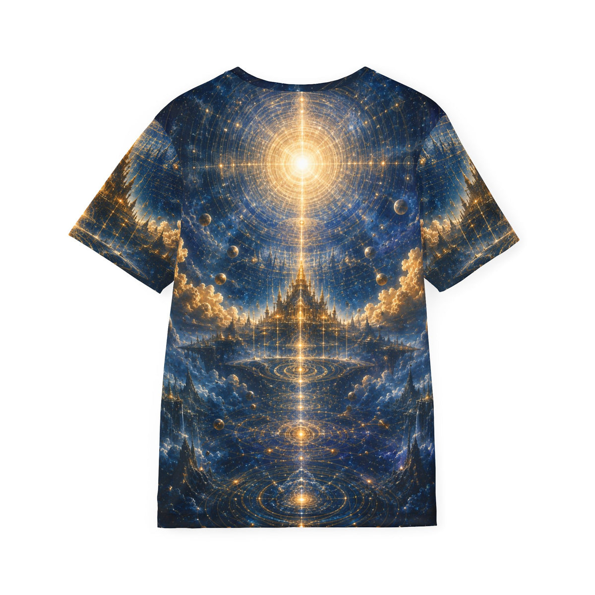 Olofi Celestial Horizon God Collection Shirt product mockup view 2