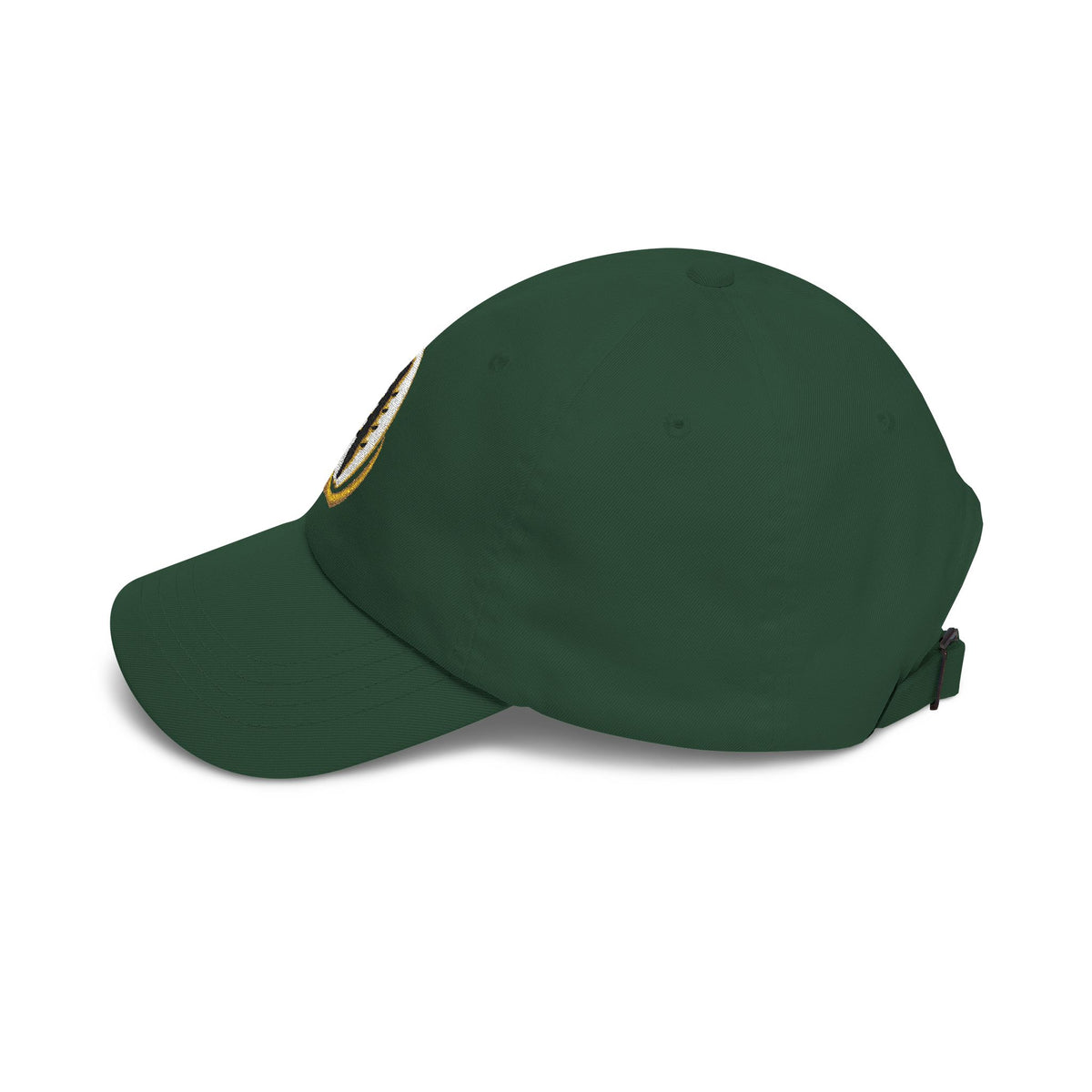 Ajé Cowrie Shell Spruce Embroidered Cap product mockup view 4
