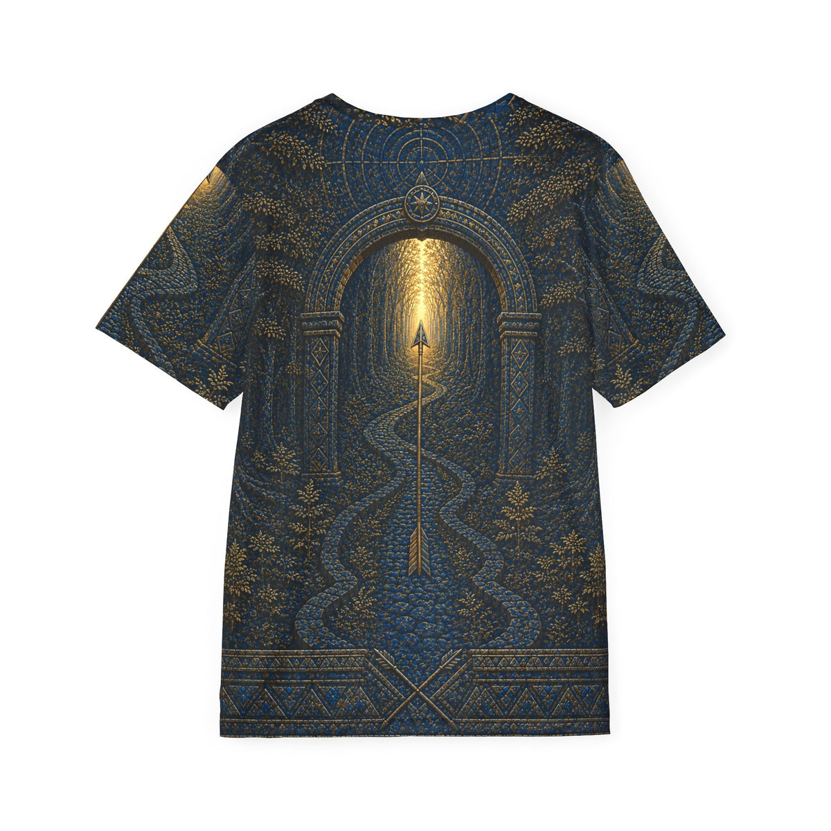 Ochosi Cobalt Hunter Monument Full Presence Shirt product mockup view 2