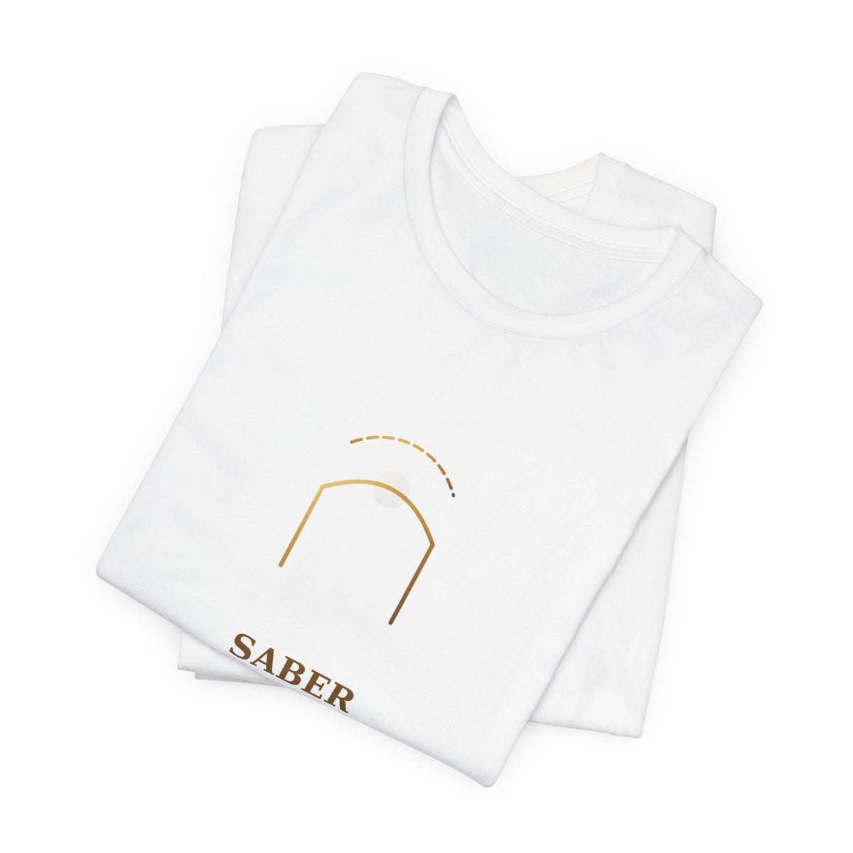 SABER ESPERAR ES DE SABIOS — Ogunda 3 Illustrated T-Shirt product mockup view 7