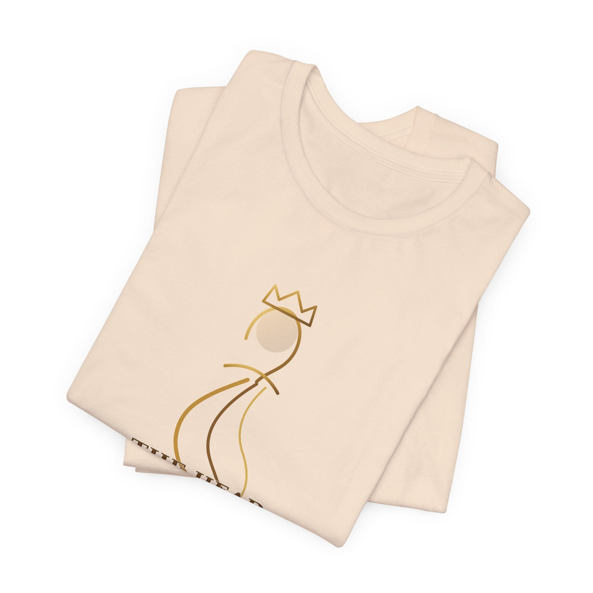 THE HEAD LEADS THE BODY — Eyeunle 8 Illustrated T-Shirt product mockup view 7