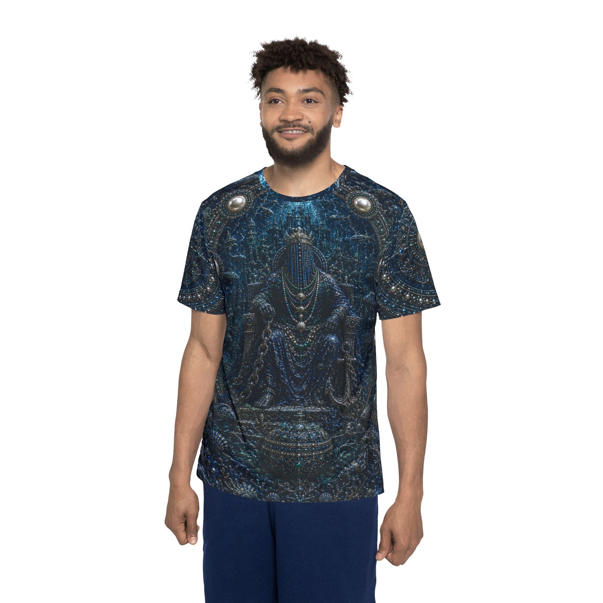 Olokun Obsidian Abyss Monument Full Presence Shirt product mockup view 4