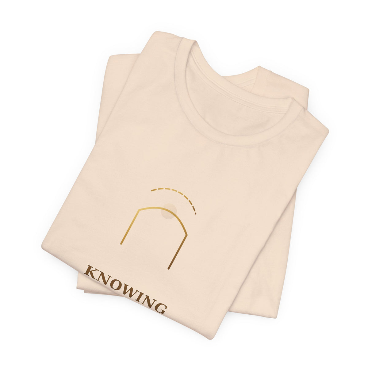 KNOWING HOW TO WAIT IS WISDOM — Ogunda 3 Illustrated T-Shirt product mockup view 4