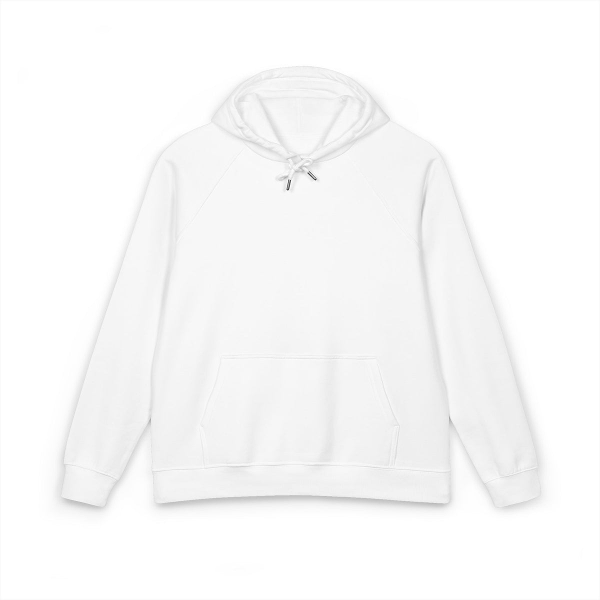 Iyawó White Crown Organic Cotton Hoodie product mockup view 2