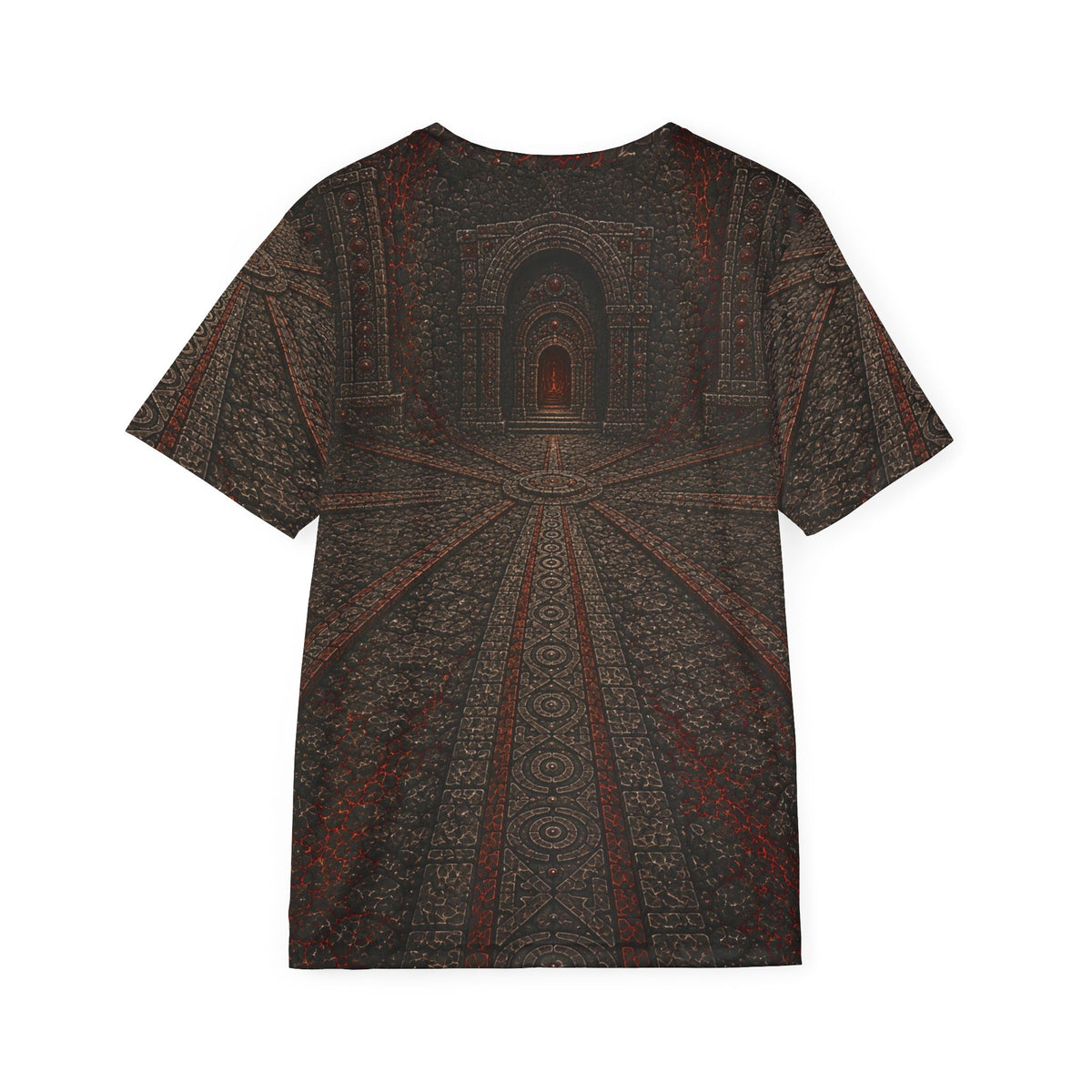 Elegguá Recessed Castle Guardian Full Presence Shirt product mockup view 2