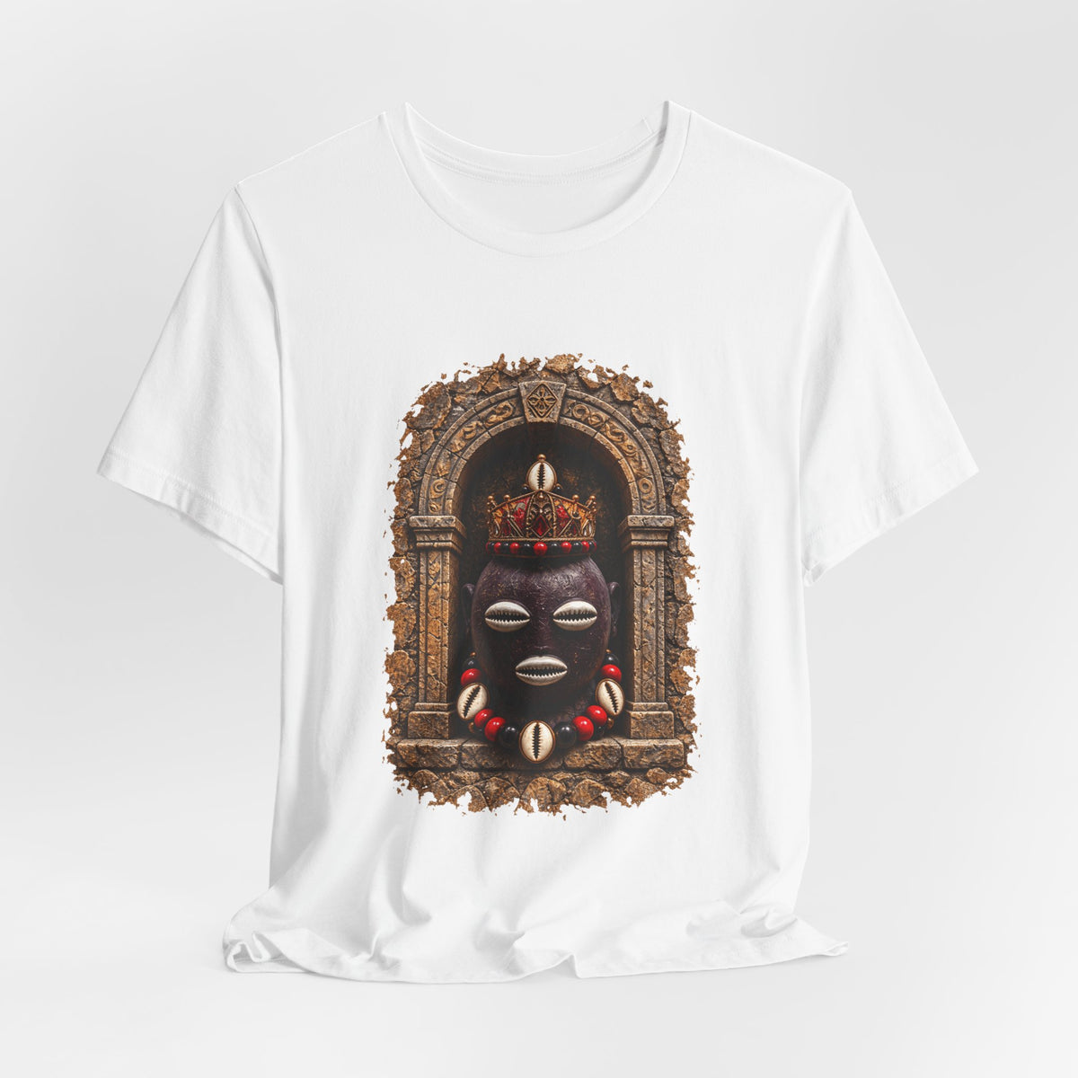 Elegguá Ancient Arch Guardian T-Shirt product mockup view 5