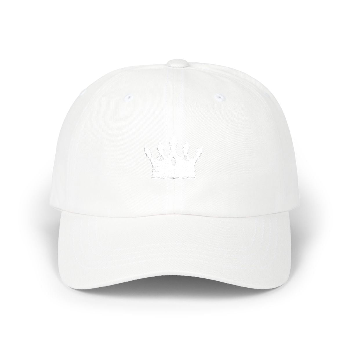 Iyawó white crown cotton cap