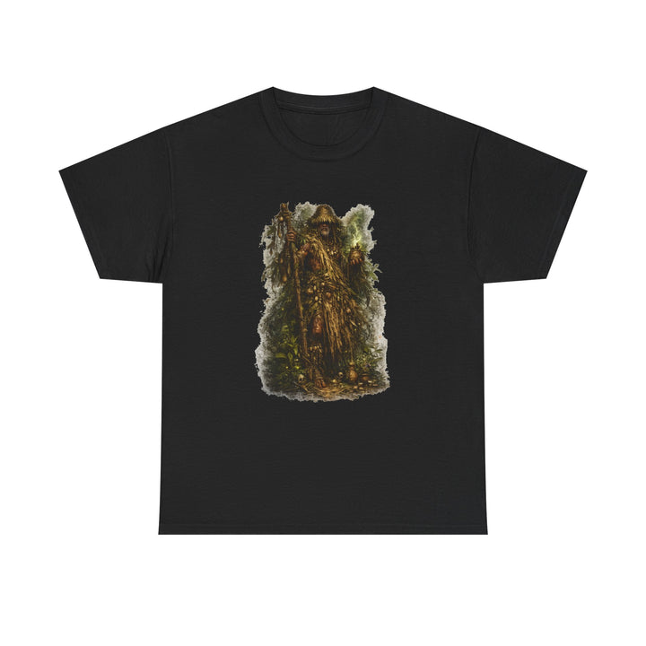 Osain Essential T-Shirt — black, front artwork view