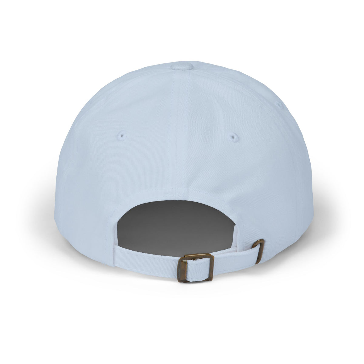 Yemayá Mother-of-Pearl Light Blue Embroidered Cap product mockup view 2