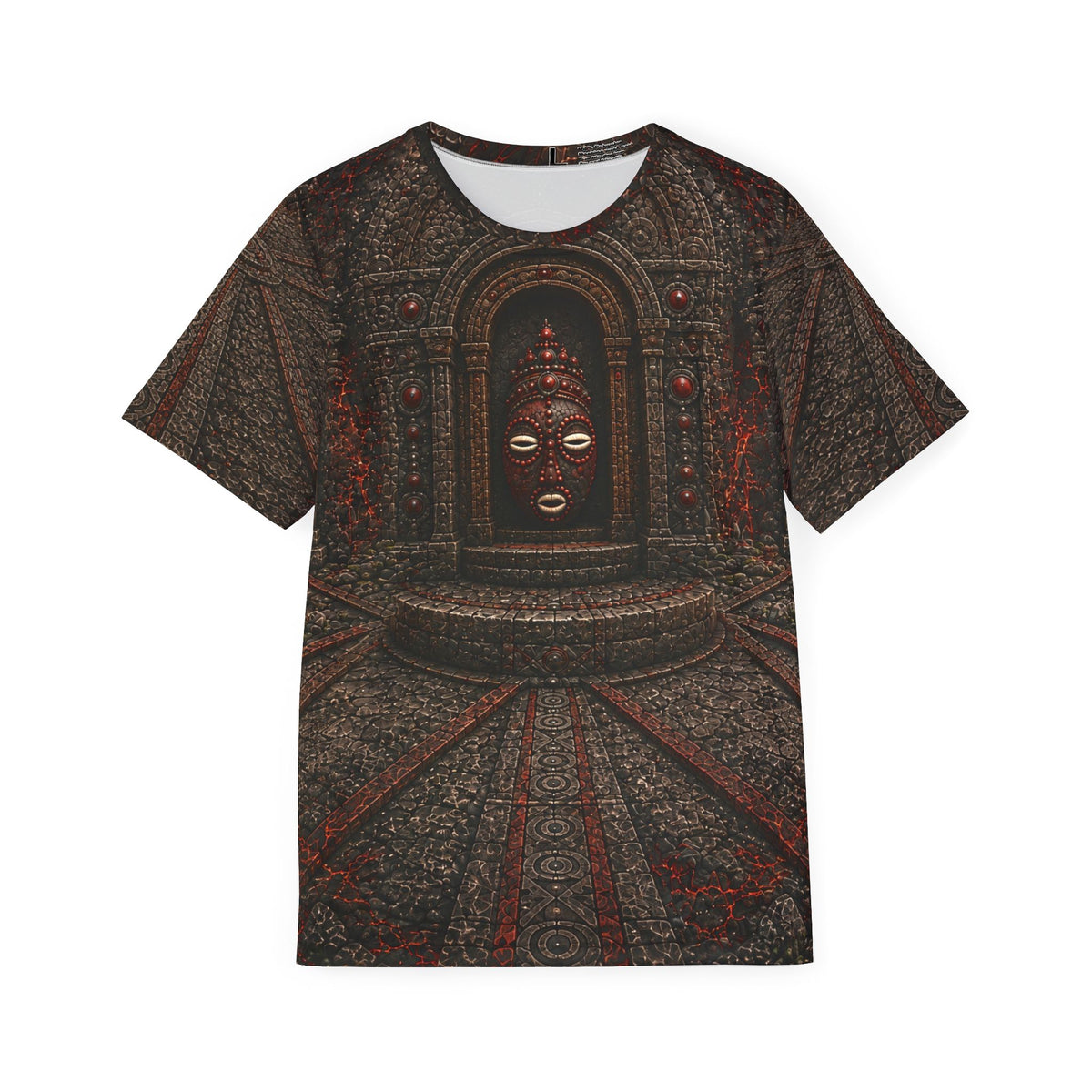 Elegguá Recessed Castle Guardian Full Presence Shirt product mockup