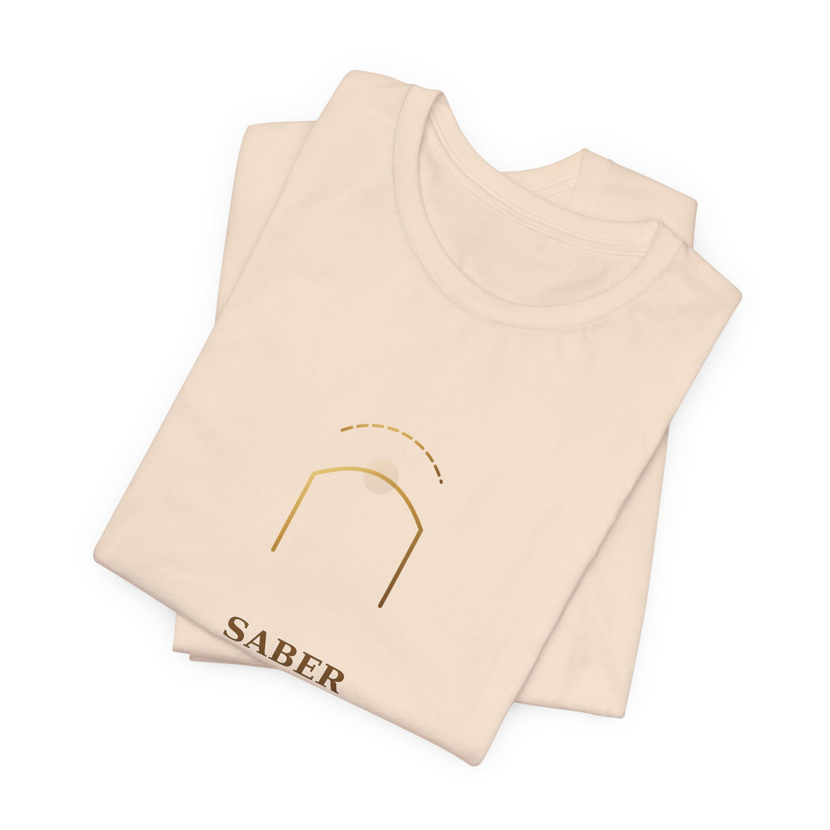 SABER ESPERAR ES DE SABIOS — Ogunda 3 Illustrated T-Shirt product mockup view 4