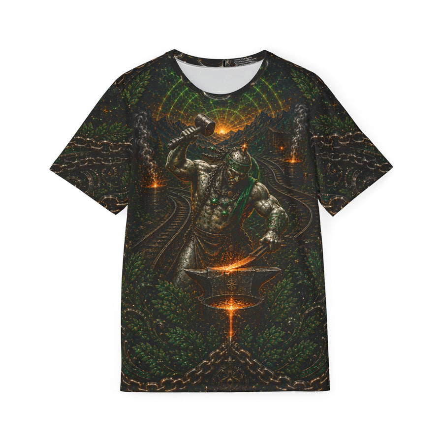Oggún Iron Core Forge Full Presence Shirt product mockup