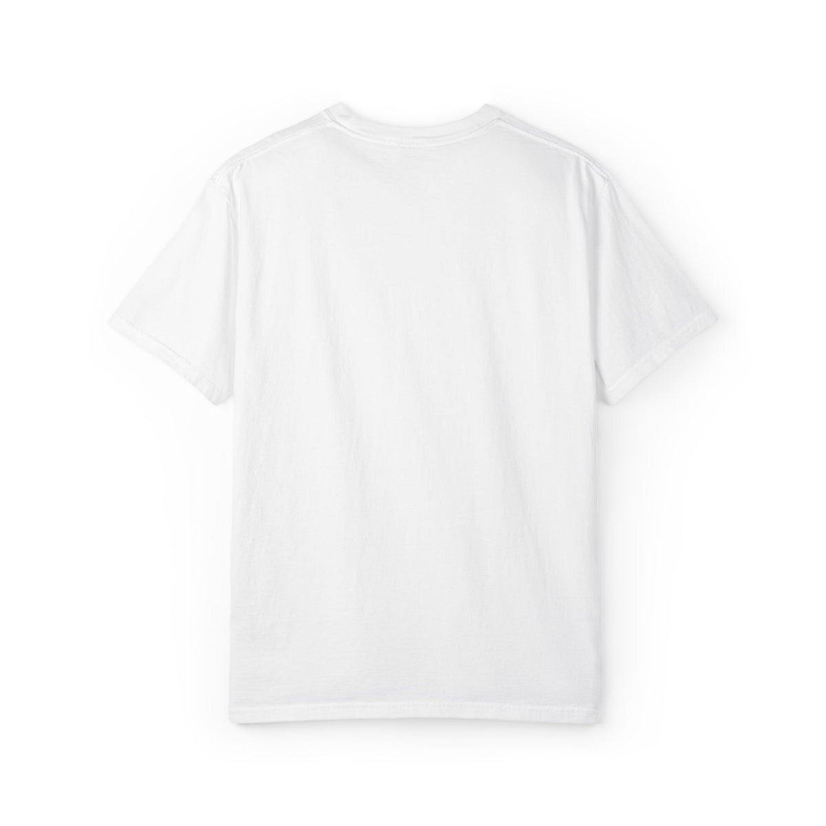 Iyawó White Crown Garment-Dyed Cotton T-Shirt product mockup view 3