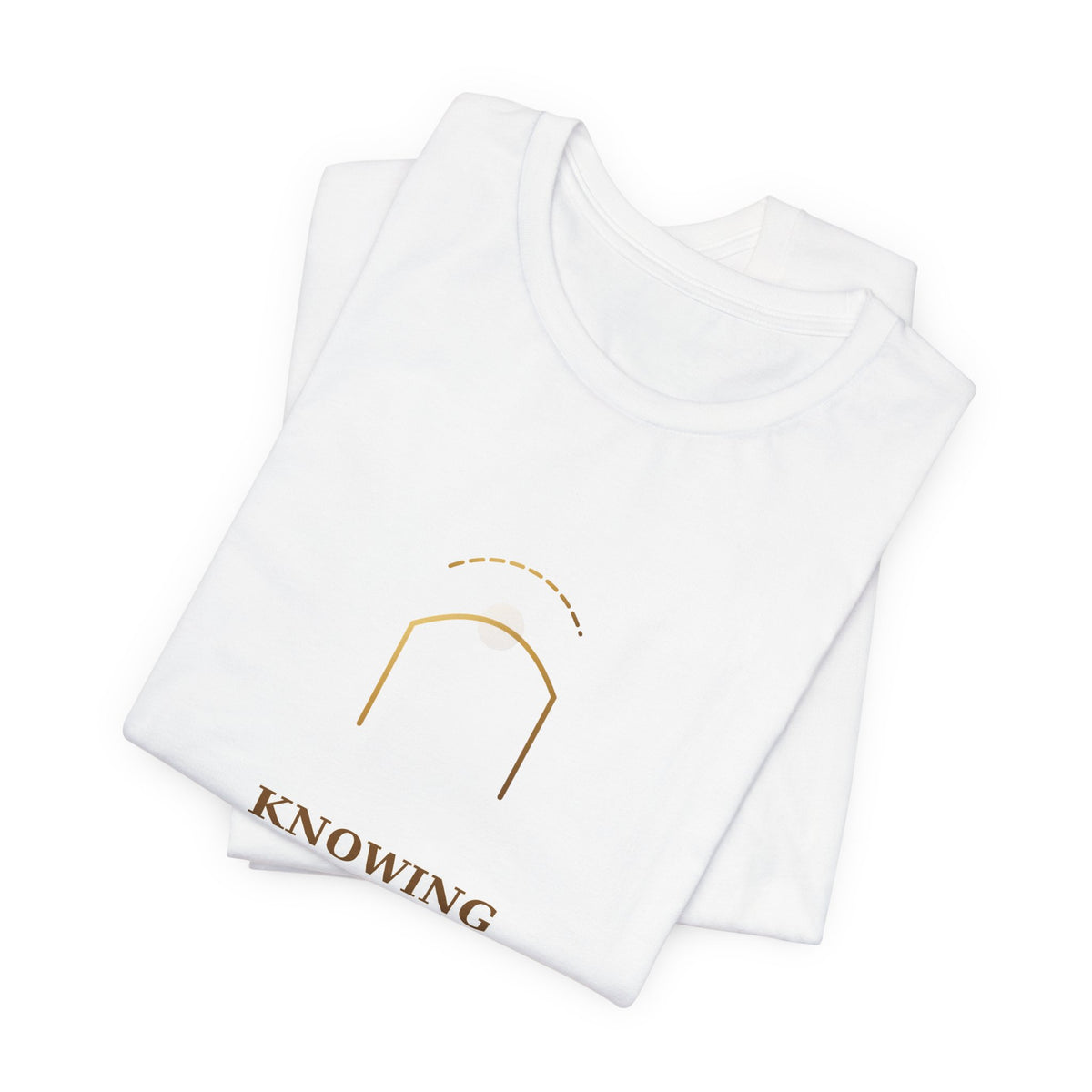 KNOWING HOW TO WAIT IS WISDOM — Ogunda 3 Illustrated T-Shirt product mockup view 7