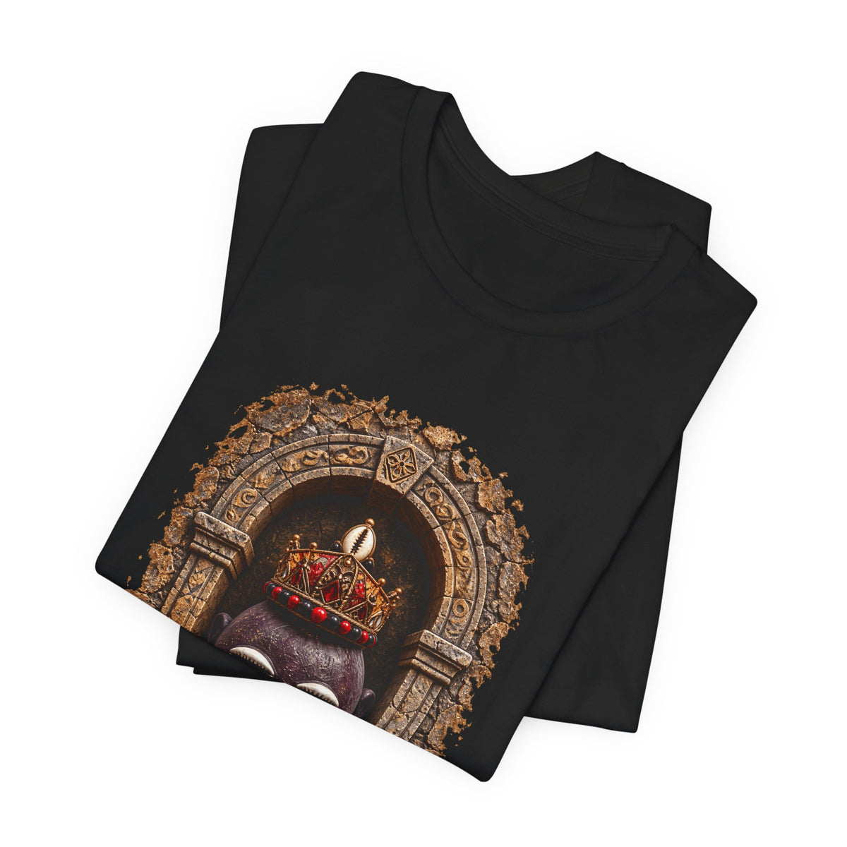 Elegguá Ancient Arch Guardian T-Shirt product mockup view 7