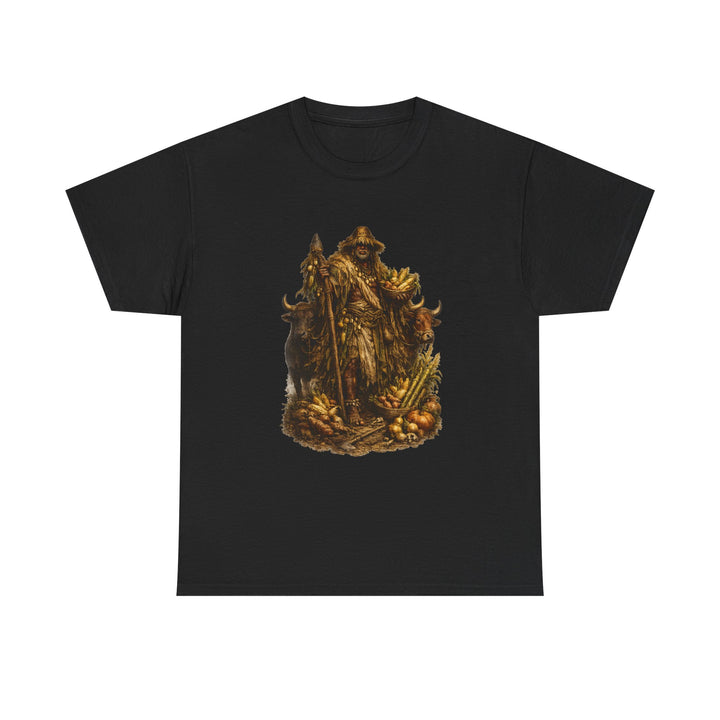 Orisha Oko Essential T-Shirt — black, front artwork view