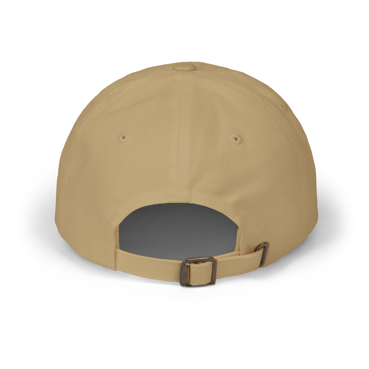 Oshún Peacock Khaki Embroidered Cap product mockup view 3