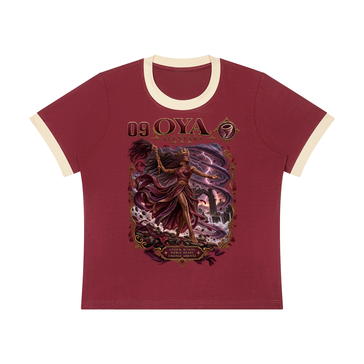 Oya Allstars - Women's Sorona Ringer T-Shirt